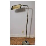 Verilux Brushed Brass Telescoping Floor Lamp, B