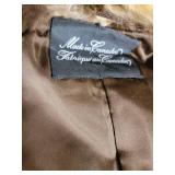 Unplucked Beaver and Coyote Real Fur Jacket