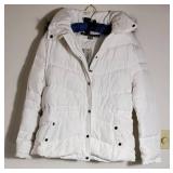 Kenneth Cole Reaction White Hooded Jacket ~ size XXL, NWT