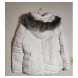 Kenneth Cole Reaction White Hooded Jacket ~ size XXL, NWT