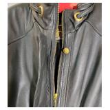 Izzi Buttersoft Black Leather Jacket ~ size L
