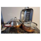 Copper Clad Cookware ~ Wok * Roaster * Sauce Pan