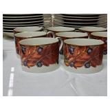 Mikasa "Mystic Fruit" Dinnerware Service for Twelve