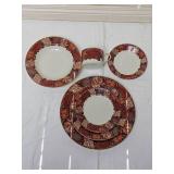 Mikasa "Mystic Fruit" Dinnerware Service for Twelve