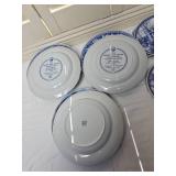 Collection of Spode "Blue Room" Dishes - Multiple Patterns