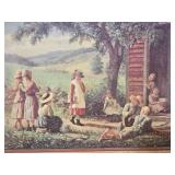 Ethan Allen Framed Children