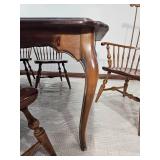 Ethan Allen Colonial Spindle Dining Table Set