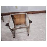 Vintage Industrial School Chairs, Set of Three