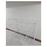 Modular Wire Cube Storage Shelving System