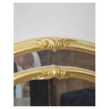 Ethan Allen Italian Gilt Arch-Top Wall Mirror (26" X 44") Mirror B *As Is*