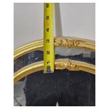 Ethan Allen Italian Gilt Arch-Top Wall Mirror (26" X 44") Mirror B *As Is*