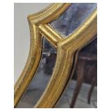 Ethan Allen Italian Gilt Arch-Top Wall Mirror (26" X 44") Mirror B *As Is*