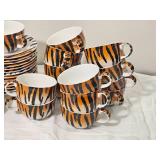 Cardew Design "Tiger / Panther" Coffee & Tea Service Set