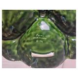 Subtil Portuguese Green Cabbage Ware Serving Collection