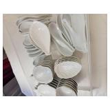 White Proclaim Sushi & Appetizer Serving Dishes Collection