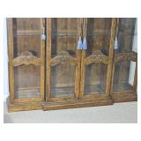 Tomlinson Furniture Five-Piece Breakfront Display Cabinet