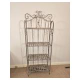 Scrolled Wire Folding Baker’s Rack Unit B