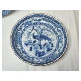 Sadek Porcelain Peacock Motif Service Pieces