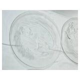 1980s Portuguese Glass Plates by Jose Carvalho Gama Diniz (Approx. 40 Pieces)