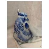 Decorative Rooster Figurines Pair