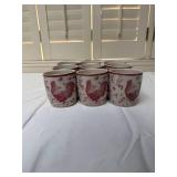 QueenÕs Red Rooster Dinnerware Set Made in Malaysia