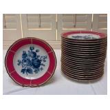 Lauren Ralph Lauren Lattice Floral IV Dinner Plates Set