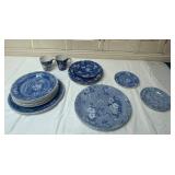 Spode Blue Room Botanical Dinnerware and Mug Assortment
