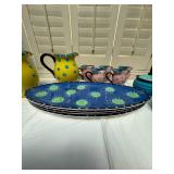 Outta Hand by Amy Hetrick Colorful Ceramic Tea and Dinnerware Collection