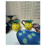 Outta Hand by Amy Hetrick Colorful Ceramic Tea and Dinnerware Collection
