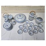 Tien Shan Blue and White Tea and Serving Set