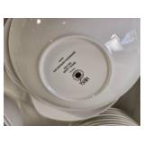 Mixed White Fine China and Dinnerware Serving Collection by Mikasa and Other Makers