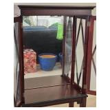 Glass Door Display Cabinet on Stand