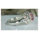 Certified 1.75 Ct Pink Diamond Ring