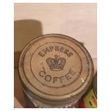 Very Collectible Vintage Coffee Cans