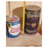 Very Collectible Vintage Coffee Cans
