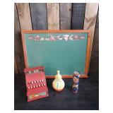 Antique Children Toys Tom Thumb Cash Register, Chalk Board and More!!