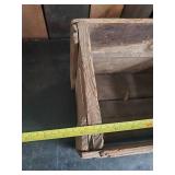 Rare Park Rapids Bottle Works Wood Crate