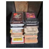 Rare 12 unopened 8 Track Tapes including The Beatles, Rod Stewart, Blondie