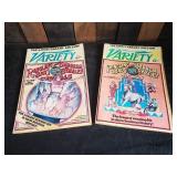 2 Large Collectible Barnum Bailey Circus Magazines