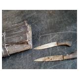 Kurki Gurkha Bolo Machete with Small Knives and Sheath