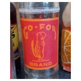 Group of rare Soda Pop Bottles and Nesbitt 6 Pack Carry Case