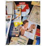 Super fun Collection for vintage Magazines and Paperwork