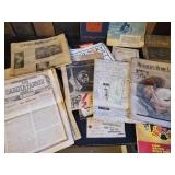 Super fun Collection for vintage Magazines and Paperwork