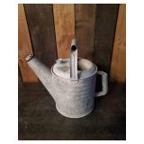 Solid Vintage Galvanized Watering Can