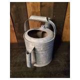 Solid Vintage Galvanized Watering Can
