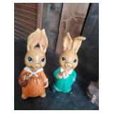 Antique Carnival Prize Chalkware and other Statues