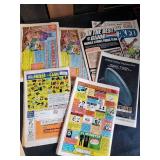 Night Lot of Vintage Comic Books - Mickey Mouse, Dennis the Menace and More