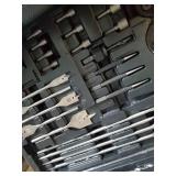 Nice Large Lot of Bits and Drills in Heavy Duty Plastic Cases