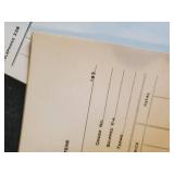 Very Unique Collection of unused Paper from a Detroit Lakes Furrier & Tanning Company... Lots of invoices, envelopes, and more!!