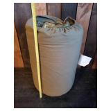 Solid Vintage Coleman Sleeping Bag with Interior Wildlife Scene